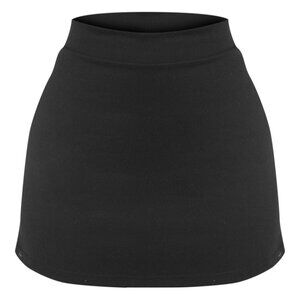 Black Tennis Skort Skirt Size M